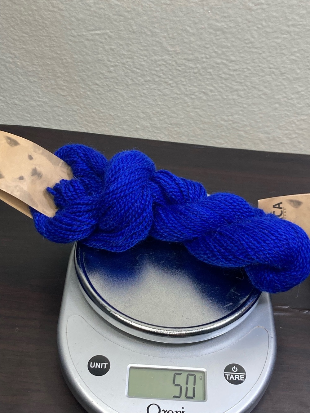 🐶 🐱 NEW 198 g / 6.98 oz Alpaca Blend Men's Socks & Underwear Yarn - Royal Blue - Picture 6 of 8